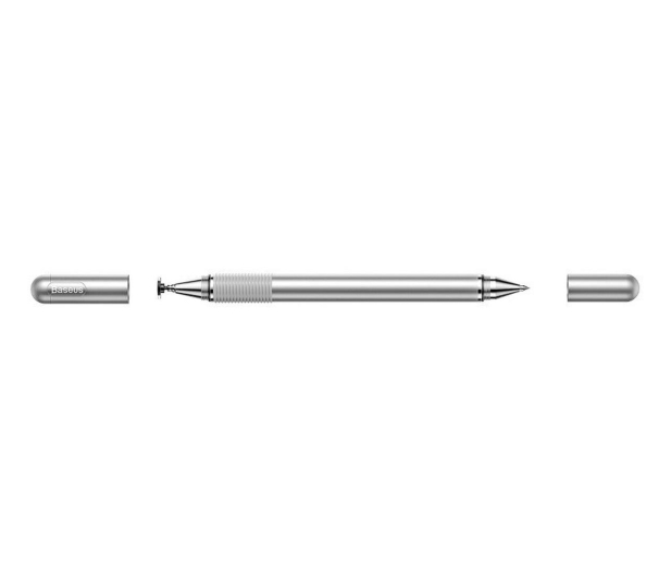 Baseus 2w1 Baseus Golden Cudgel stylus (srebrny) - 1180904 - zdjęcie 4